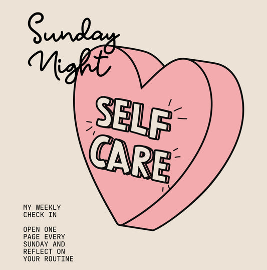Self Care Sunday - Routine Builder (48 Weeks) Steady Routine (Printable Journal)